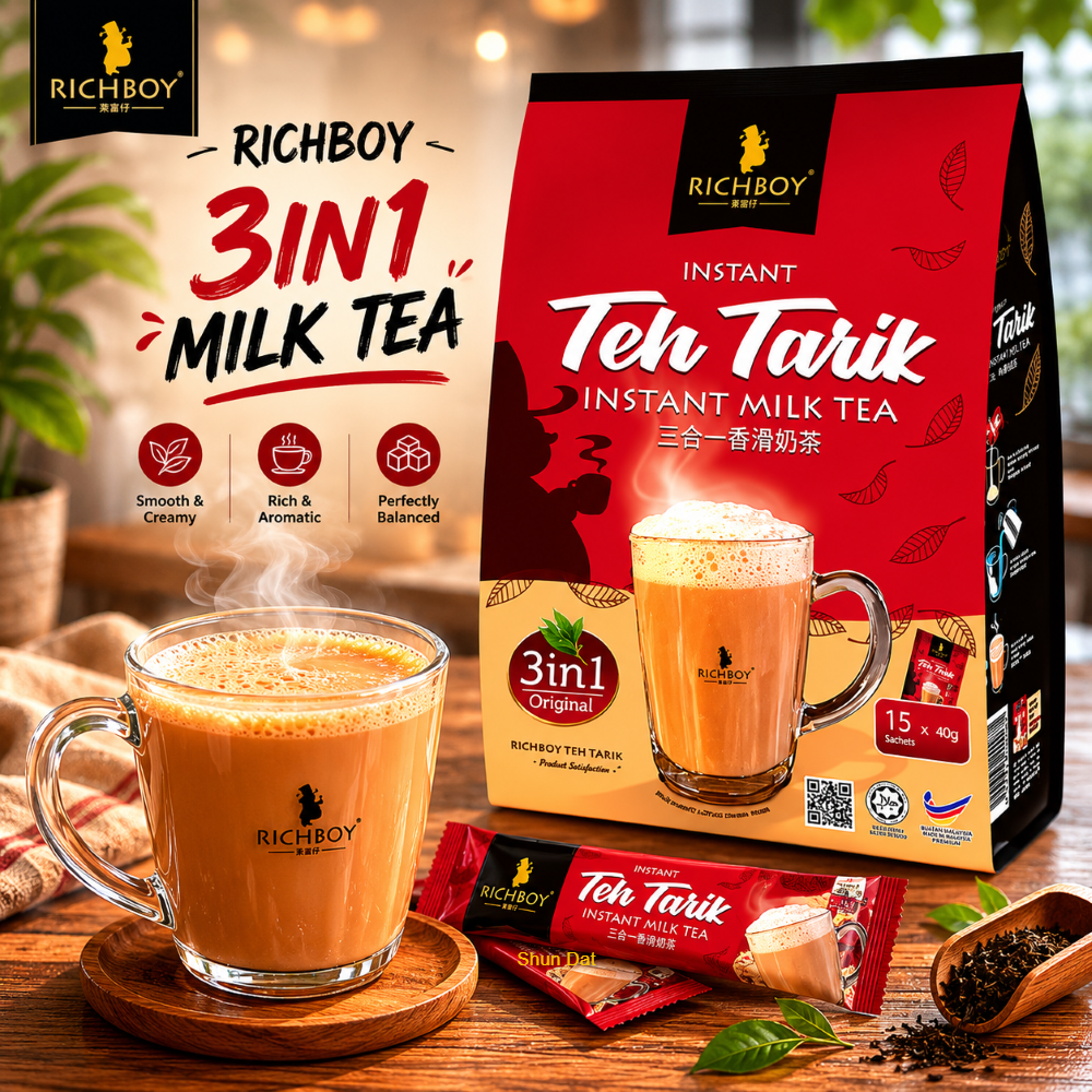 Richboy 3 in 1 Teh Tarik (Instant Milk Tea)